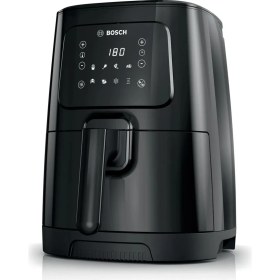 Resim Bosch Siyah Air Fryer Sıcak Hava Fritözü, Sağlıklı ve Pratik Pişirme Aleti 