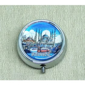 Resim İlk El Grup Ieg™ Istanbul Temalı Sağlık Ürünü Saklama Kutusu - Model 5 