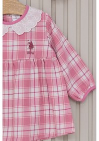 Resim U.S. Polo Assn. U.s. Polo Assn Kız Bebek Pembe Elbise 5274-45920 Pembe 