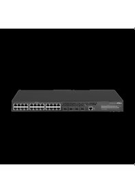 Resim Dahua As5500-24gt4xf, 24 Port Gigabit, 4 Port 10g Sfp, L3 Yönetilebilir, Rack Mount Switch 