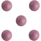 Resim 5 Adet Tomurcuk Porselen Top Düğme Pembe Çocuk Odası Kulp Pembe 