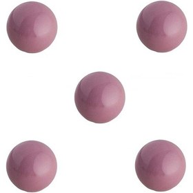 Resim 5 Adet Tomurcuk Porselen Top Düğme Pembe Çocuk Odası Kulp Pembe 