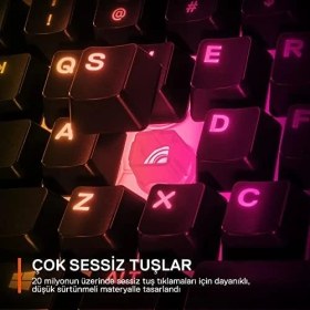 Resim Daders Home Steelseries Apex 3 Tkl Türkçe Gaming Klavye Tenkeyless, 8 Bölge Rgb Aydınlatma Türkçe Qwerty 
