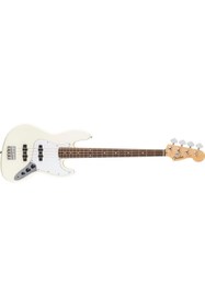 Resim FENDER Standard Jazz Bass Laurel Klavye Olympic White Bas Gitar 