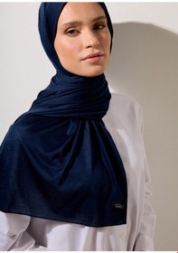 Resim Tesettür Şal-lacivert Viskon Lacivert 