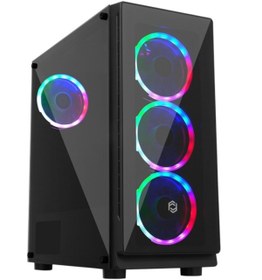 Resim Genel Markalar Slc-g7055 500w (4xdual-ring Fan) Gaming Kasa 