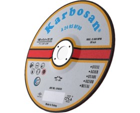 Resim Ispiral Taşı Karbosan 115X6X22 Flex Taşlama 910550 K 