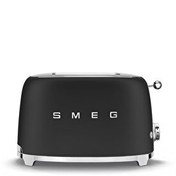 Resim Smeg TSF01BLMEU 2x2 Mat Siyah Ekmek Kızartma Makinesi 