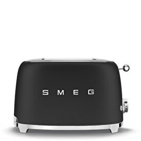 Resim Smeg TSF01BLMEU 2x2 Mat Siyah Ekmek Kızartma Makinesi 