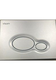 Resim Visam Aspendos Mat Krom Kumanda Paneli Beyaz - Gold 