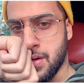 Resim BAPPİR Yeni Sezon Reynmen Gold Şeffaf Siyah Unisex Güneş Gözlüğü 