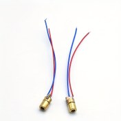 Resim Ayarlanabilir 5V Kırmızı Nokta Lazer Diodu, 6mm Çaplı Bakır Başlık, Yardımcı Bağlayıcı, Şarj Edilmemiş Güç Modu, Pil Gerektirmez 