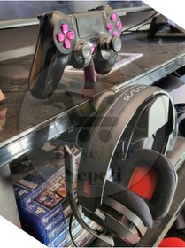 Resim Bi'şeyler Sepeti Dualshock 4 ve Kulaklık Standı - Siyah 