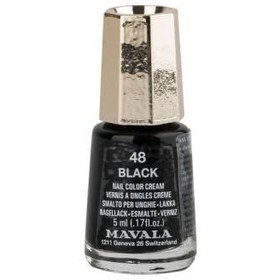 Resim Mavala Mini Color 48 Black 5ml Oje 