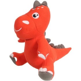 Resim Dino Peluş Oyuncak Turuncu 25 Cm 