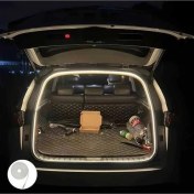 Resim Trendooze 1 Adet Araç Ambient Led Şerit 4m Sıcak Beyaz Işık İç Aydınlatma Turcoshop11 