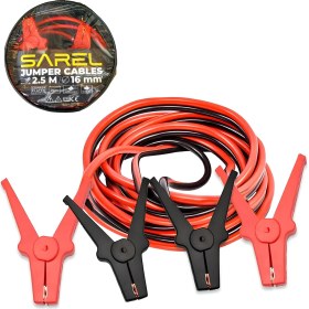 Resim Sarel Akü Takviye Kablosu 16MM 2.5 Metre 