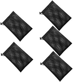 Resim BESPORTBLE 5adet Dayanıklı Ağaç İçi Torba Yüksek Kapasiteli Golf Topu Taşıma Çantası Pratik Mesh Tasarımı Ile Kolay Kullanım Dış Mekan Spor Ekipmanları Için Uygun 