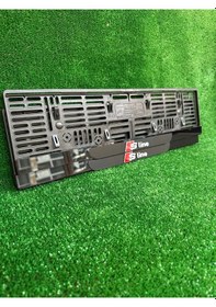 Resim Pleksi Otomobil Plakalık Ahenk Model S Line Logolu Plakalık 