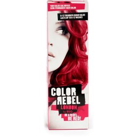 Resim Color rebel london parabensiz & amonyaksız kırmızı yarı kalıcı saç boyası 100 ml 