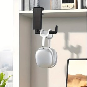 Resim Hightower Siyah Dönebilen Kulaklık Kancası Masaüstü Saklama Aracı Diğer 