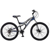 Resim SALCANO HECTOR 26 M.D MAT SİYAH-MAVİ/BEYAZ 