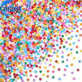Resim GDGDSY 1000 Adet Mini Yuvarlak Düğmeler, Çeşitli Renkler, 4mm 2 Gözlü, Plastik Reçine Bebek Giyim Düğmeleri, DIY Bebek Aksesuarları, El Sanatları ve Dikiş İçin Mükemmel 