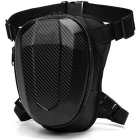 Resim Mufunye Çok İşlevli Motosiklet Çantası Su Geçirmez Motosiklet Sürüş Bacak Çantası Bel Çantası Motosiklet Yağ Kutusu Çantası 