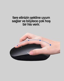 Resim Ayarlanabilir Dpı Özellikli Mouse Sessiz Estetik Ve Uyumlu Diğer 