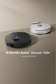 Resim Xiaomi Robot Vacuum S20+ Plus Akıllı Robot Süpürge - Siyah (Xiaomi Türkiye Garantili) 