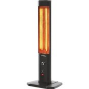Resim MHR-1800-2R Siyah Uzaktan Kumandalı Isıtıcı (1800W 2rez) 