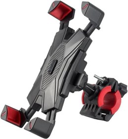 Resim AEE® Motosiklet Telefon Tutucu & Bisiklet Telefon Tutacağı 360° Döner Ayarlı Aparat -Scooter Ve Bebek Arabası Uyumlu, Kaymaz ve Güvenli ABS Plastik Malzeme 