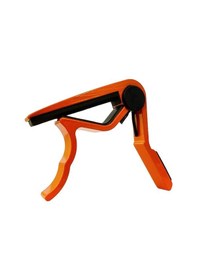 Resim Erga Müzik Gitar Ve Bağlama Için Metal Kapo Kelepçe - Turuncu C 