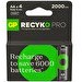 Resim GP Batteries ReCyko Pro 1.2 V Ni-MH Şarj Edilebilir 4'lü AA Kalem Pil 