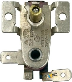 Resim Cvs Uyumlu 16 Amper 1,3cm Mil Katmer Gözleme Sacı Makinası Termostatı 