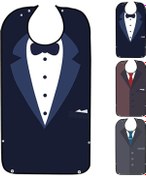 Resim Hangfox Yetişkinler İçin 3'lü Paspas Seti - Yıkama Uygun, Geri Kullanıma Uygun, Gıda Artığı Toplayıcı Çantası, Basma Kapatma, Büyük Boy Giysi Koruyucu Örtü, Erkek Ve Kadın Yaşlılar İçin 