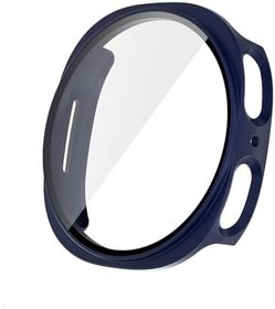 Resim Samsung Galaxy Watch 8 44mm Sert PC Kasa ve Ekran Koruyucu Watch Gard 38 (lacivert) 