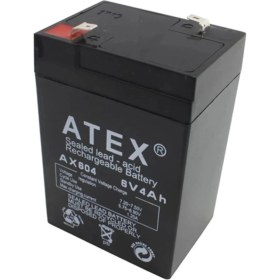 Resim Atex Akü 6V 4A (10.5X7X4.5CM) 