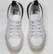 Resim Bueno Shoes Beyaz Siyah Deri Erkek Spor Ayakkabı 01mq5500 