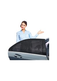 Resim 2 Adet Oto Araba Yan Cam Güneşlik Araç Yan Cam Güneş Perdesi Çocuk Koruma Perdesi 