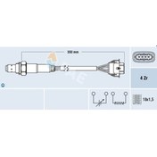 Resim FAE 77155 Oksijen Sensoru 2.Konum Corsa C Astra G MerIVa A Z14xe Z16xe 25335280 (WA125765) 