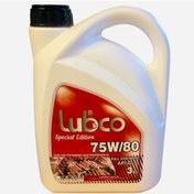 Resim Lubco 75W80 Tam Sentetik Şanzıman Mekanik Dişli Yağı 3 L 