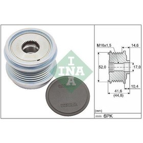 Resim Alternatör Kasnağı Golf7-a3-leon-octavıa 1.6-2.0 Tdı Clha-clhb-crka-crkb-cxxb 2013-441858 