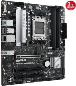 Resim Asus Prıme B650m-a Ddr5 Hdmı Dp,mdp Pcıe 16x V5.0 Am5 Matx 