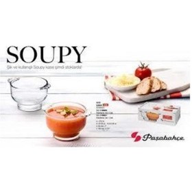 Resim Paşabahçe Soupy 530041 2 Li Kase 