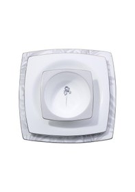 Resim Korkmaz Bone Collection 60 Parça Kare Yemek Takımı A8462 Beyaz 