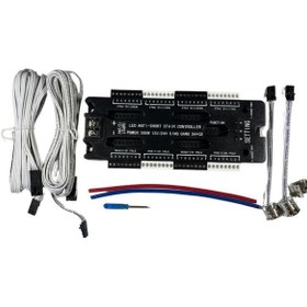 Resim DORA LED Sensörlü Yürüyen Merdiven Devresi Dimmerli Yürüyen Basamak Devresi 12-24 Volt 32 Kanal 