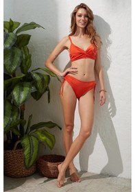 Resim Pierre Cardin 221217 Göğüs Toparlayıcı Balenli Sole Kaplı Bikini (551619621) 