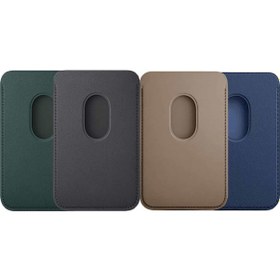 Resim E2m Magsafe Deri Cüzdan Lacivert Lacivert 