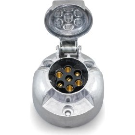 Resim Allestock Römork Fişi ve Soketi (Metal) Set Ürün - 7 Pin 